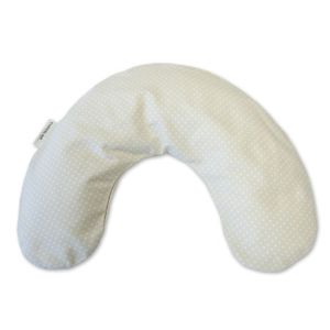 Schlaf- & Nackenkissen inkl. Bezug | reine Baumwolle | 75 Punkte beige