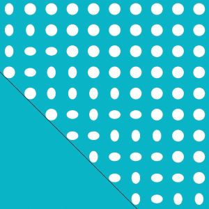 Bezug für das Original Theraline | reine Baumwolle | 103 Indie Dots, petrol