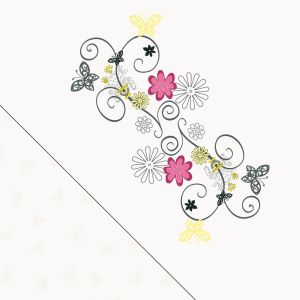 Bezug für das Original Theraline | reine Baumwolle | 30 Art Deco egret