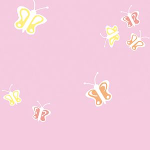 Bezug für das Original Theraline | reine Baumwole | 31a Schmetterling pink