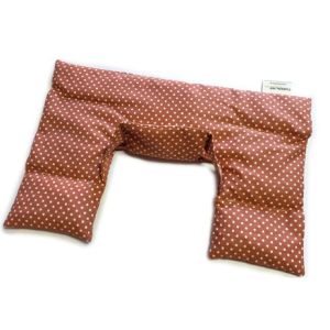 Kirschkern-Nackenkissen | 56 Punkte marsala