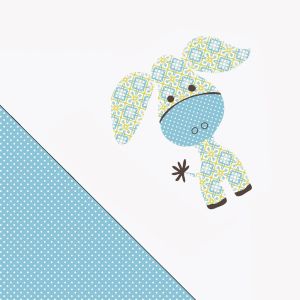 Bezug für das Original Theraline | reine Baumwolle | 69 Esel laguna türkis