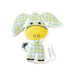 Tröstetier Esel | Kirschkernkissen | Akazia gelb