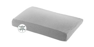 Das Kinderkopfkissen inkl. Bezug | Bamboo Collection | 170 Melange mittelgrau
