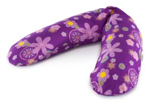 Das Original Theraline | Reine Baumwolle | 75a Retroblume pflaume