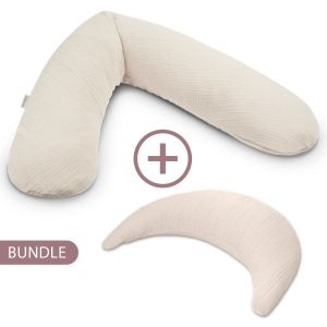 Bundle: Original Theraline + Musselinmond | Musselin | 192 Sandbeige