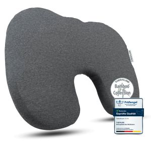 Orthopädisches Sitzkissen | Steißbeinkissen | Bamboo Collection | 153 Anthrazit