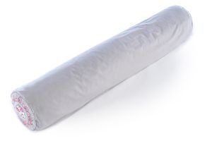 Soul Pillow Rolle groß inkl. Bezug Dessin 129 "Uni grau" 